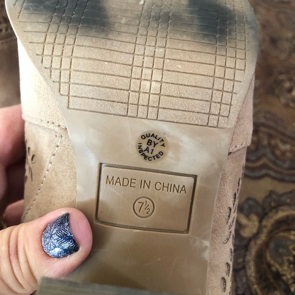 Ana blonde booties - Picture 6 of 6